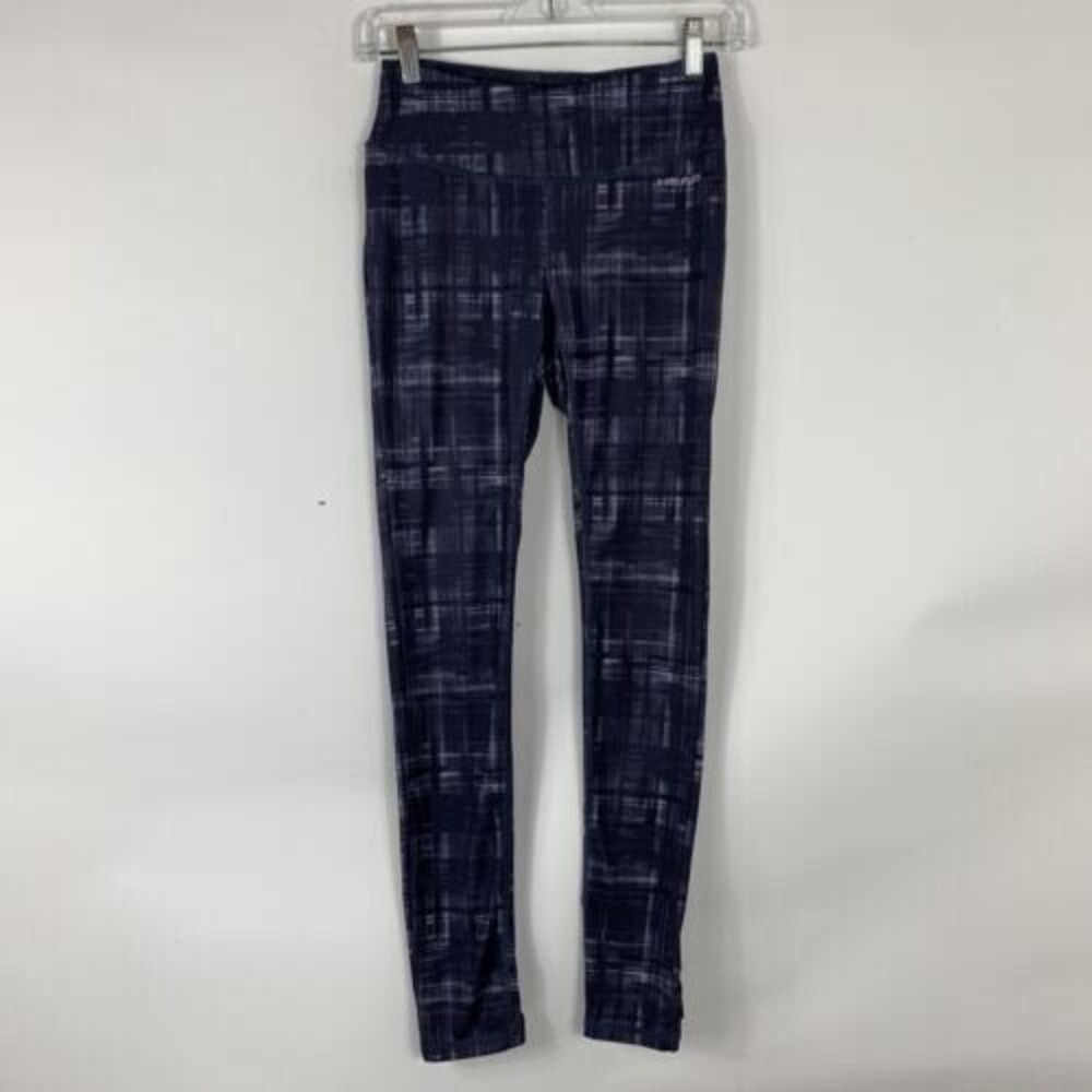 Head Athletic Pants Women's Size XS Tennis Mid Rise Purple Leg Cut Outs